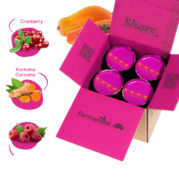 ShareAqua d'Oro® - 4 x 240ml fermented fruit & veggie juice