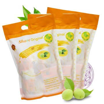 Share Original® Fermented Green Plum Japanese Apricot 3x500g, 30+month fermented