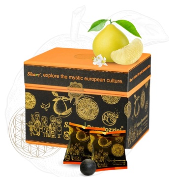 Share Pomelozzini® - 20 pieces special edition box, Fermented Pampelmuse, 30+months fermented