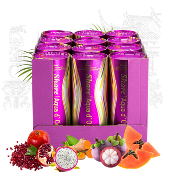 Share Aqua d'Oro 12 x 240 ml fermented fruit and vegetable juices
