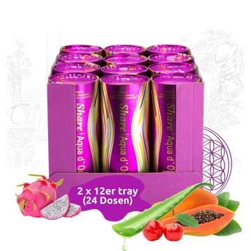 Share Aqua d'Oro 24 x 240 ml fermented fruit and vegetable juices