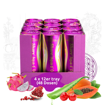 Share Aqua d'Oro 48 x 240 ml fermented fruit and vegetable juices