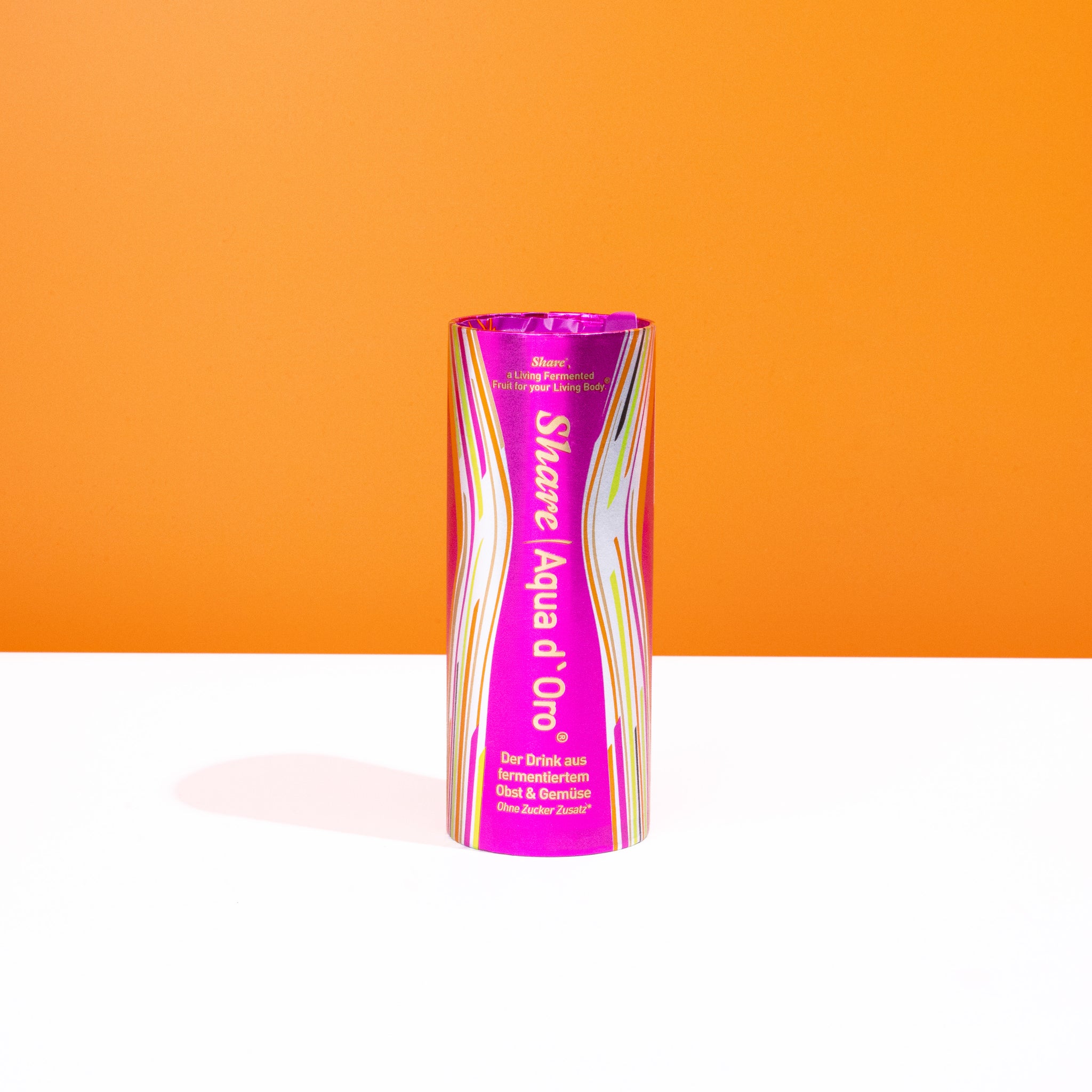 ShareAqua d'Oro® - 12 x 240 ml de zumo fermentado de frutas y verduras