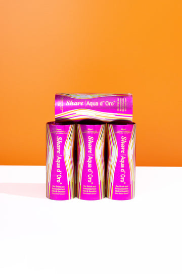ShareAqua d'Oro® - 4 x 240ml fermented fruit & veggie juice