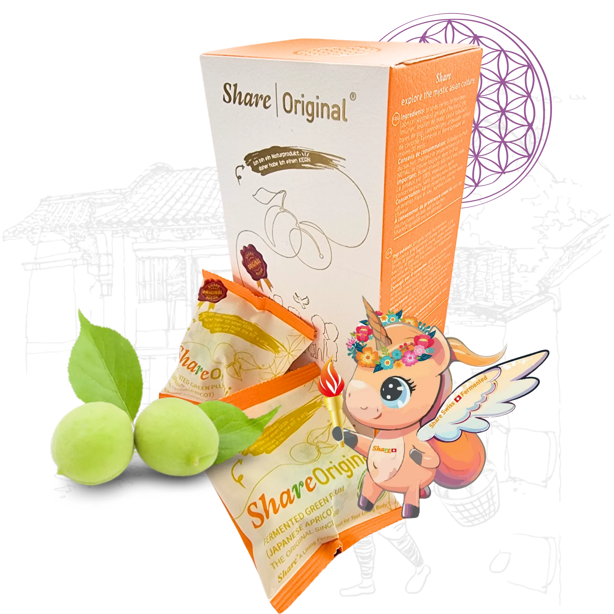 Share Original® fermented Japanese apricot/plum (7-pc Starter BOX)