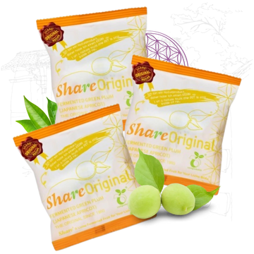 Share Original® cultured fermented Japanese apricot/plum (3-pc to taste)
